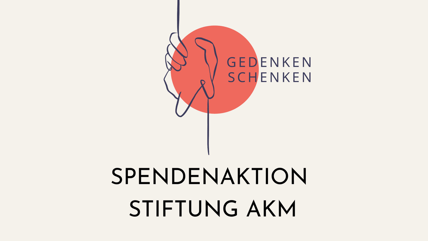 Spendenaktion mit der Stiftung Ambulantes Kinderhospiz München - GEDENKEN SCHENKEN 